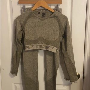 GymShark knit gym set